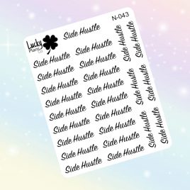 Side hustle stickers