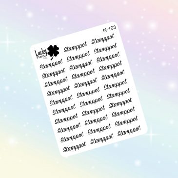 stamppot stickers