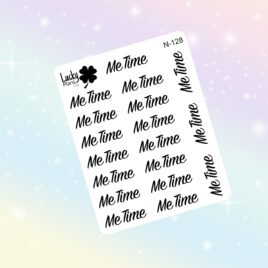 Me time stickers